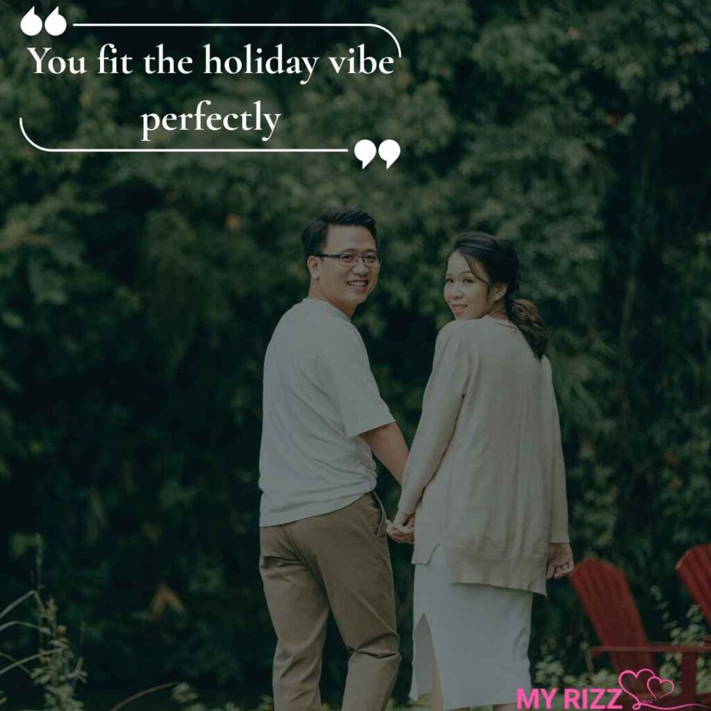 christmas rizz lines