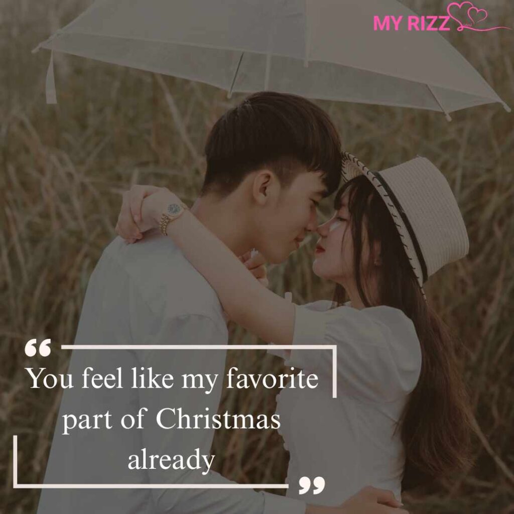 christmas rizz lines