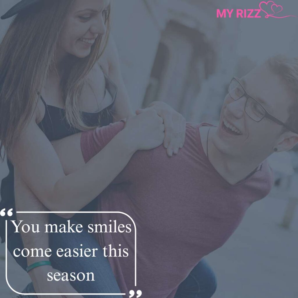 christmas rizz lines