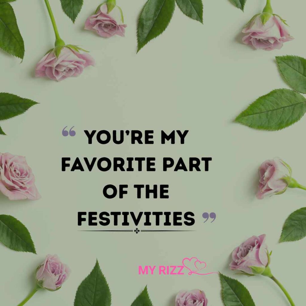 christmas rizz lines