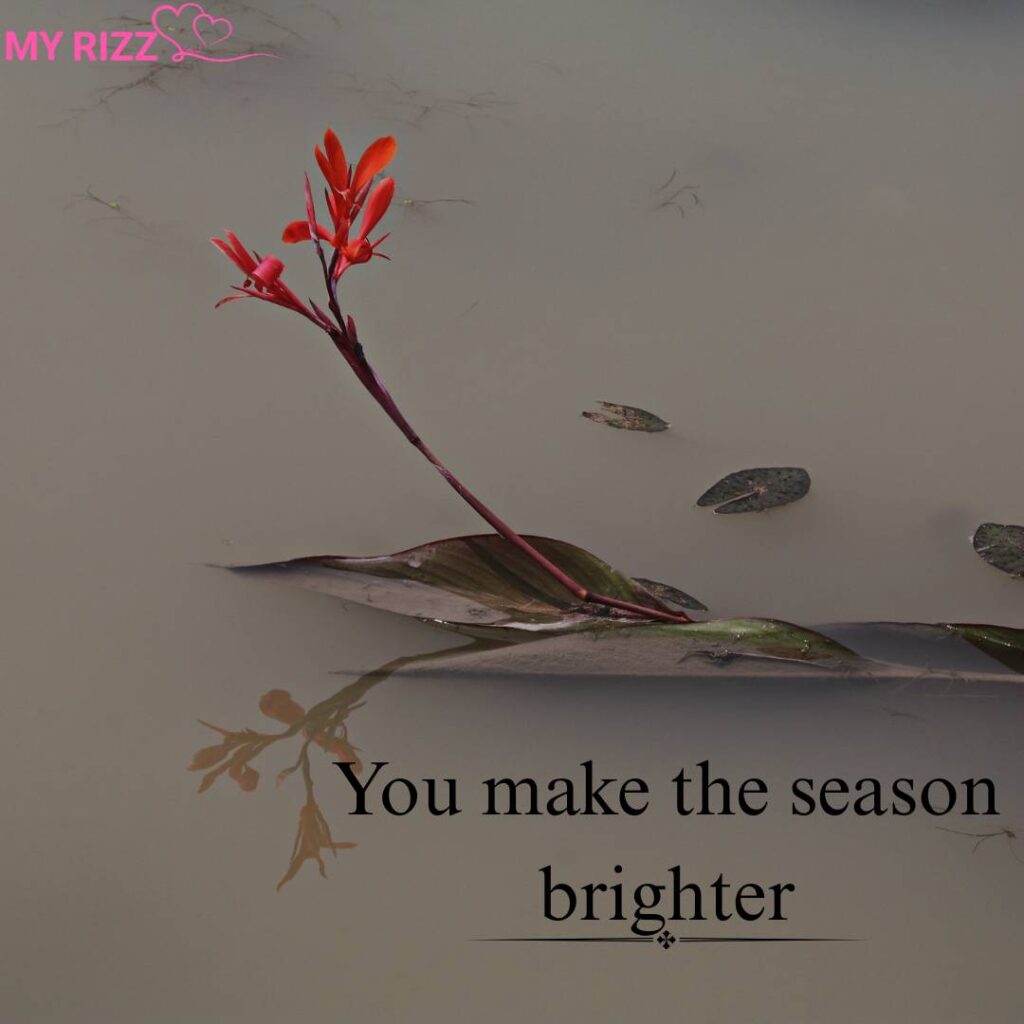 christmas rizz lines