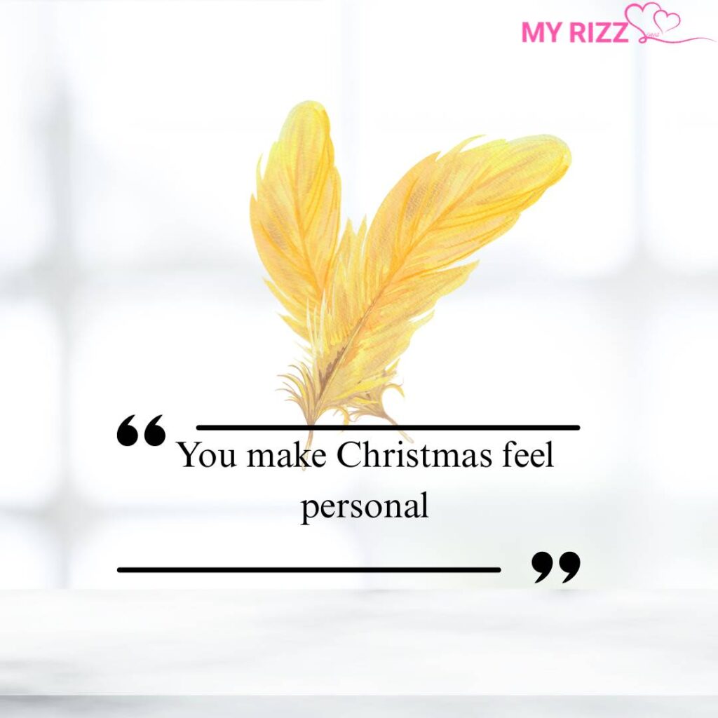 christmas rizz lines