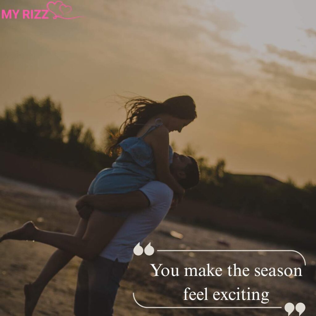 christmas rizz lines