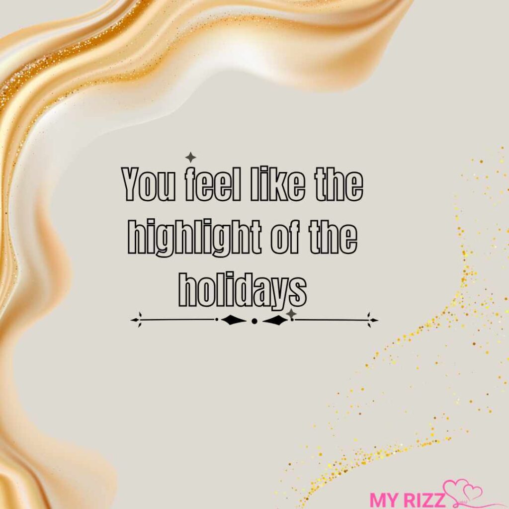 christmas rizz lines