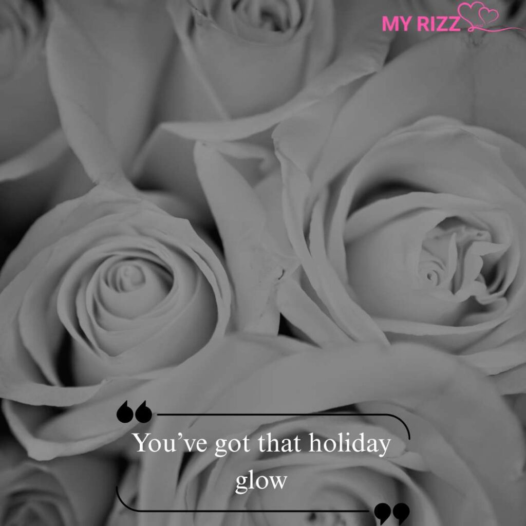 christmas rizz lines