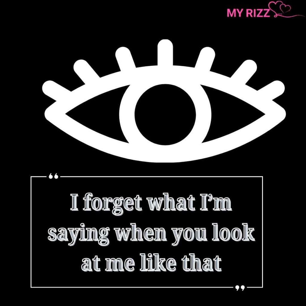 Eyes Rizz Lines