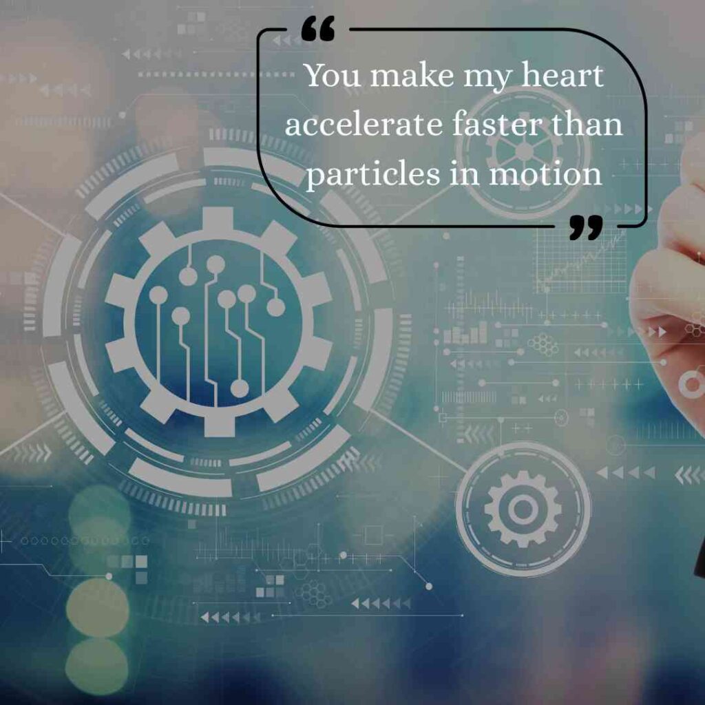 Science Pick Up Lines