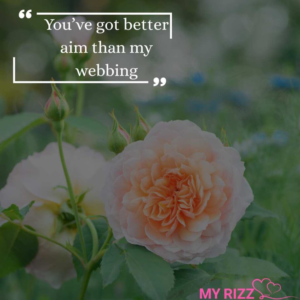 Spiderman Rizz Lines