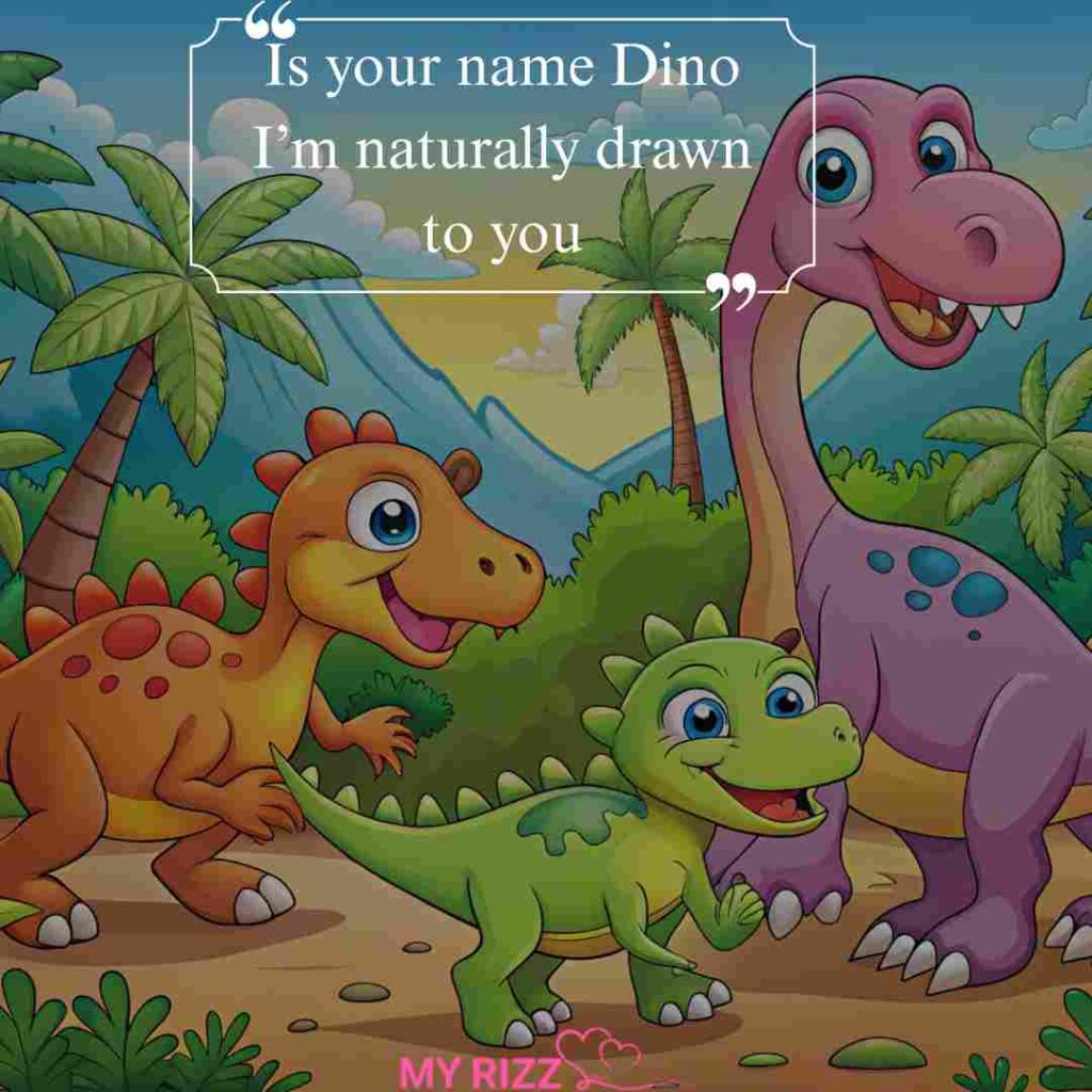 Dinosaur Pick Up Lines