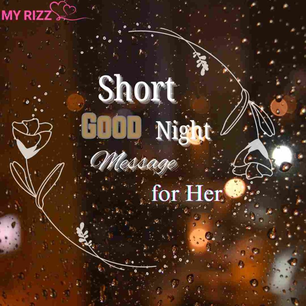 Good Night Message for Her