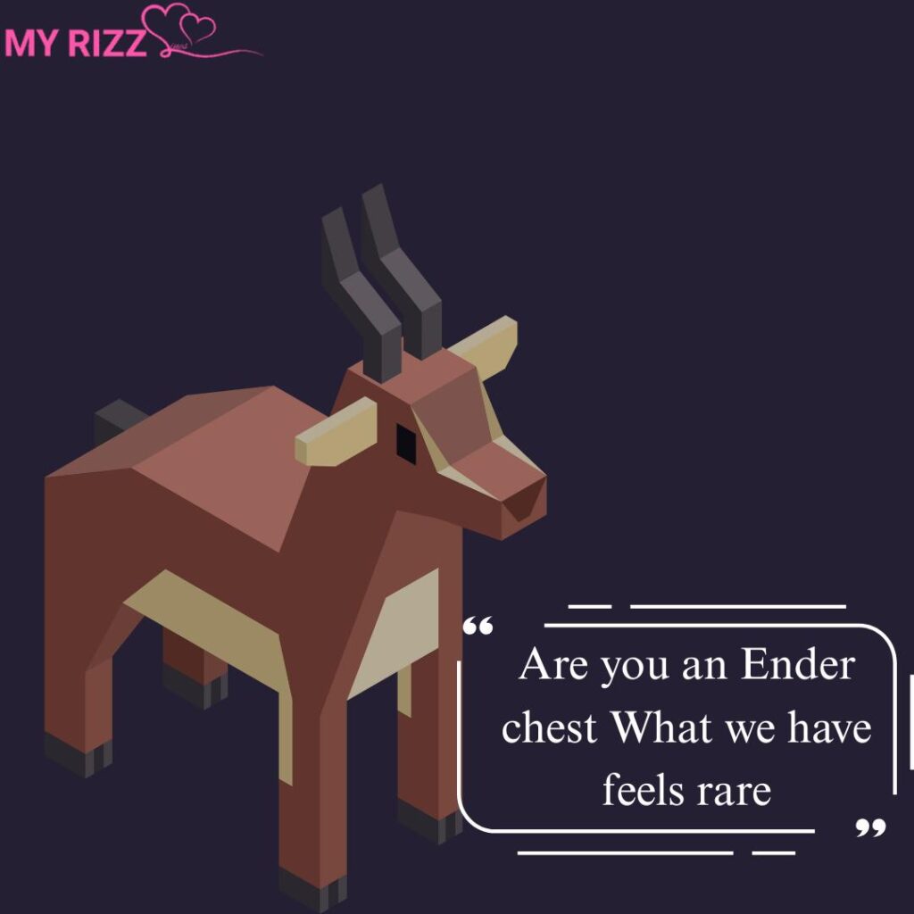 Minecraft Pick Up Lines