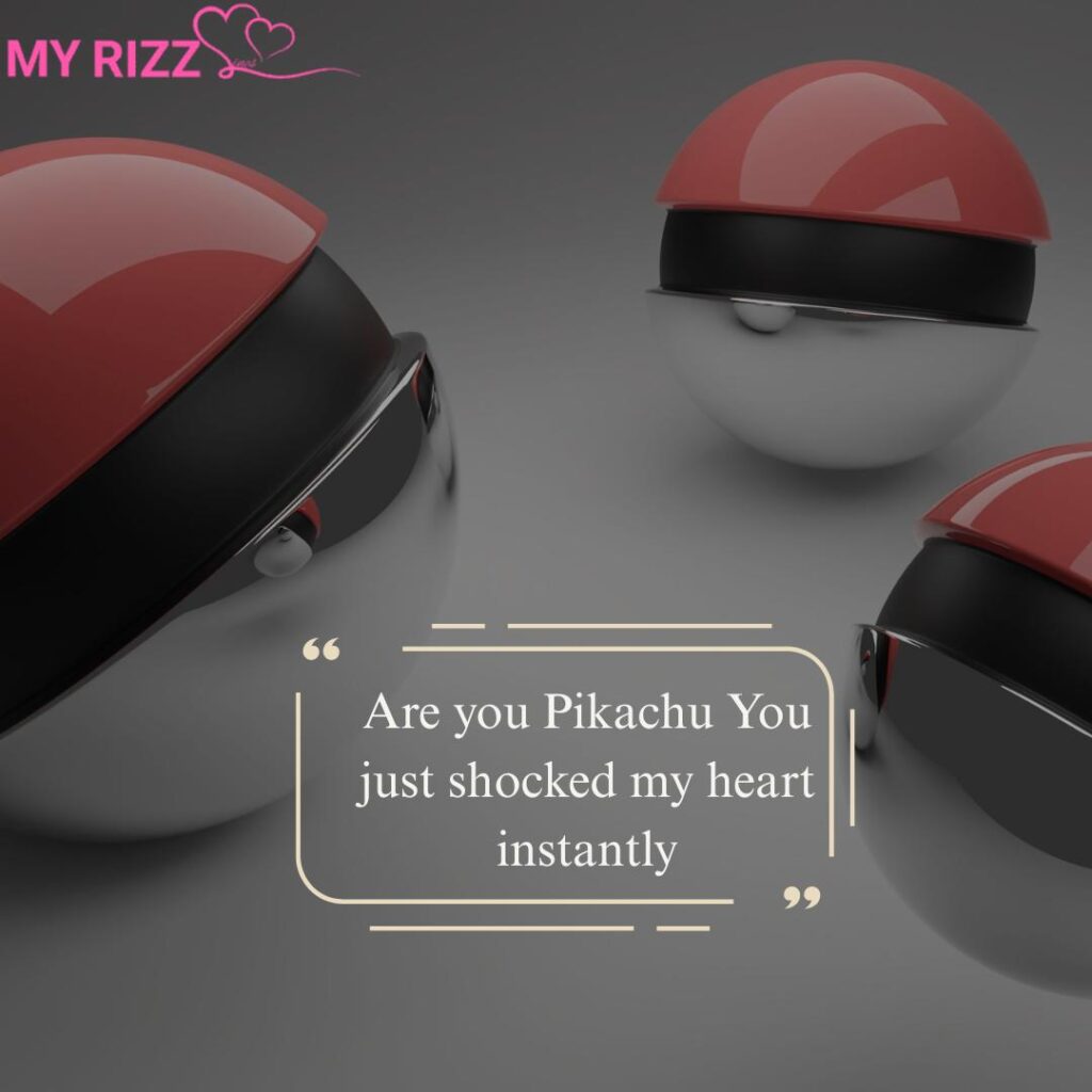 Pokémon Pick Up Lines
