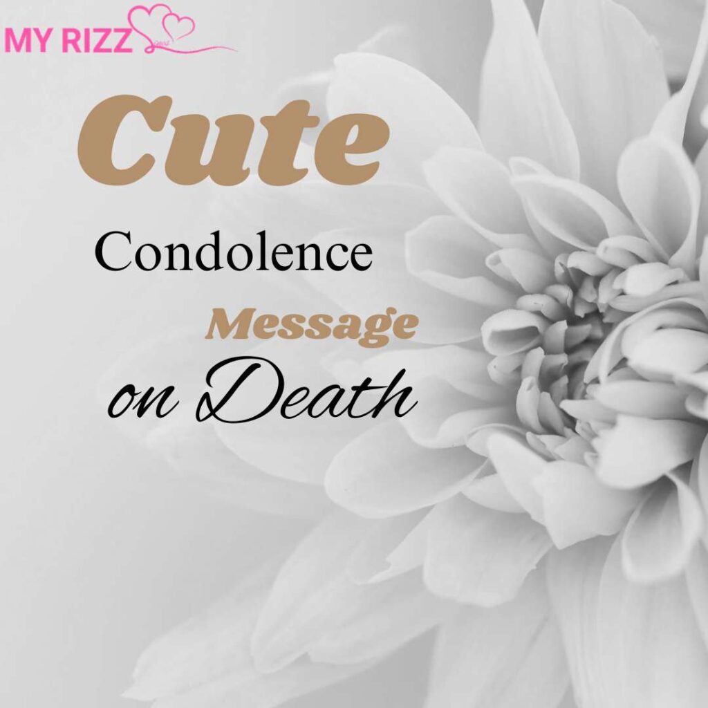 Condolence Message on Death