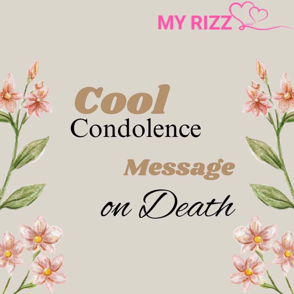 Condolence Message on Death