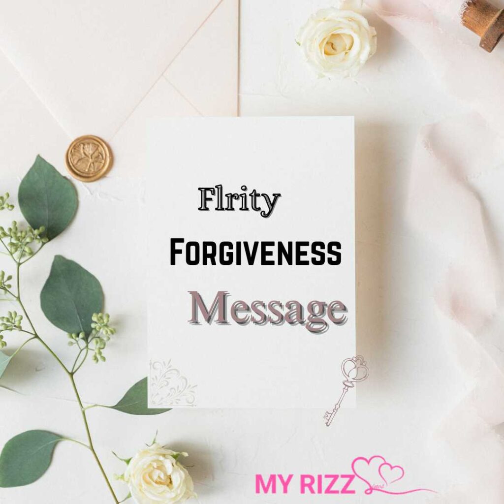 Forgiveness Message