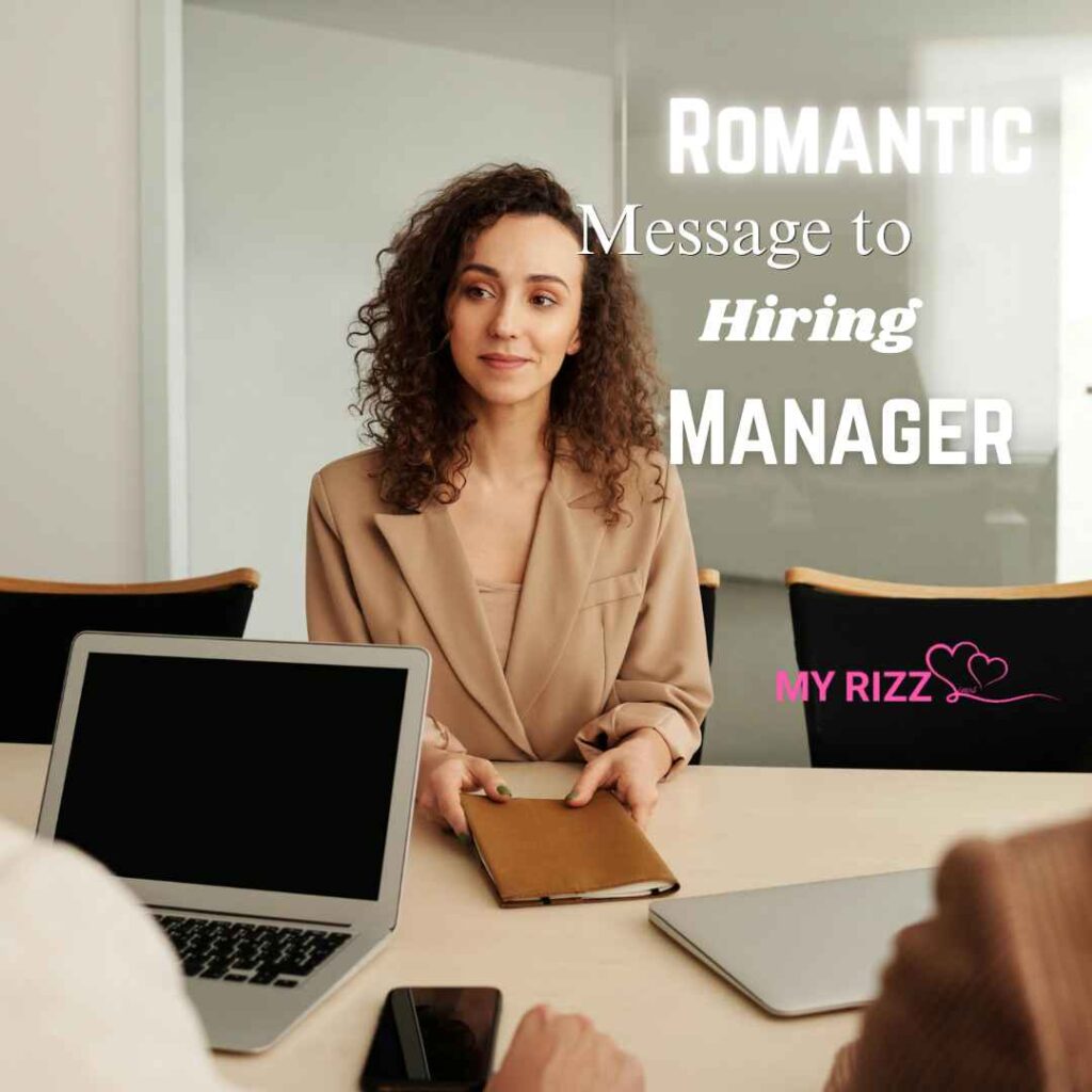 Message to Hiring Manager