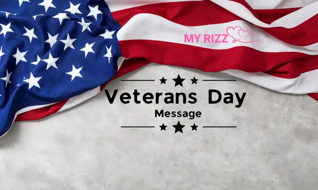Veterans Day Message