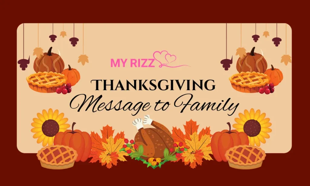 Thanksgiving Message to Family